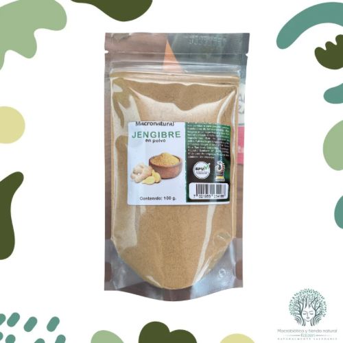 Jengibre  en polvo 100gr MACRONATURAL - Imagen principal