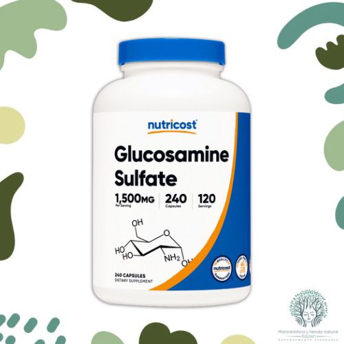 Capsulas Sulfato de Glucosamina 240 unidades NUTRICOST - Imagen principal