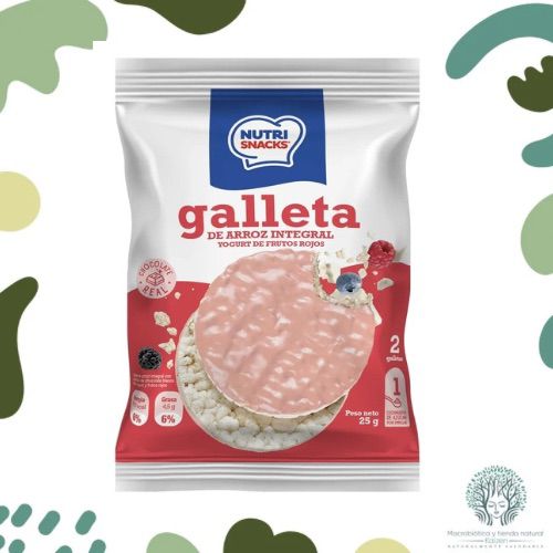 Galleta Arroz con Yogurt 100g NUTRISNACK - Imagen principal