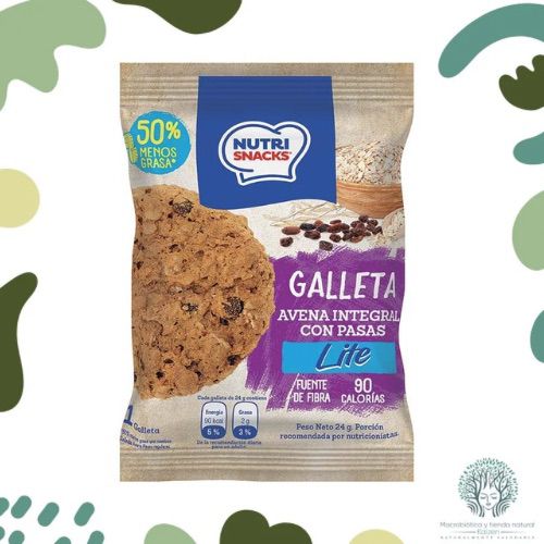 Galleta Avena 48G NUTRISNACK