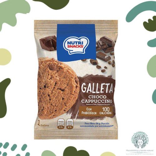Galleta Choco Capuchino 100g NUTRISNACK