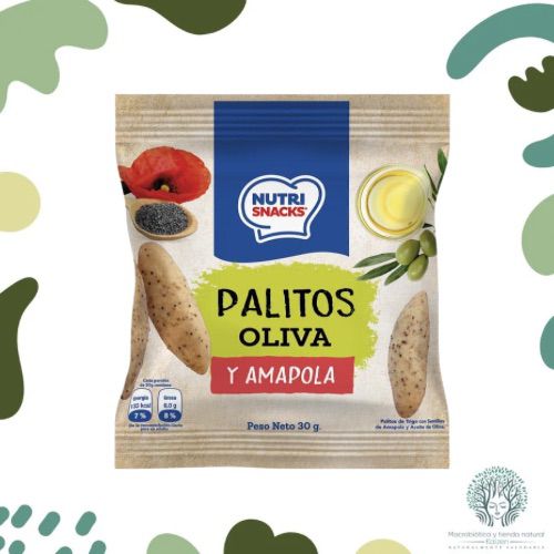 Snack Oliva Amapola 30g NUTRISNACK - Imagen principal