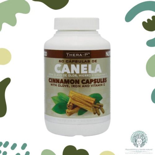 Capsulas Canela y Clavo de Olor 60 unidades THERAP - Imagen principal