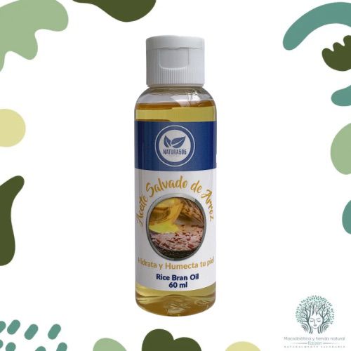 Aceite Extravirgen Salvado de Arroz 60ML NATURA506 - Imagen principal
