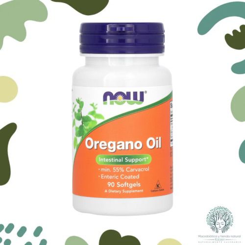 Capsulas Aceite de Oregano 90 unidades NOW - Imagen principal