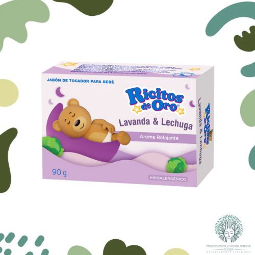 JABON BEBE LAVANDA LECHUGA 90G GRISI - Imagen principal