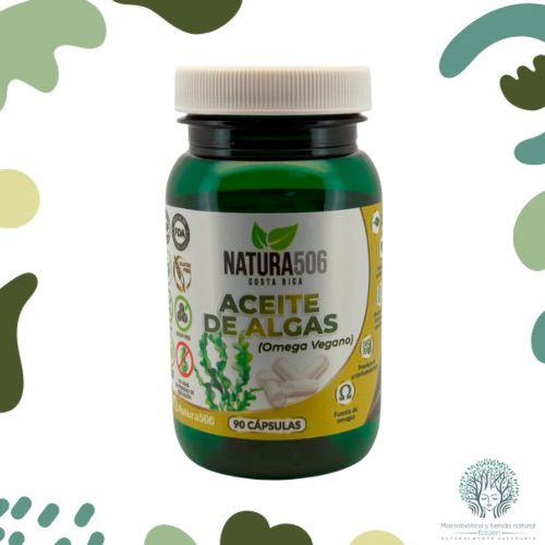 Capsulas Aceite de Algas Omega Vegano 90 unidades NATURA506