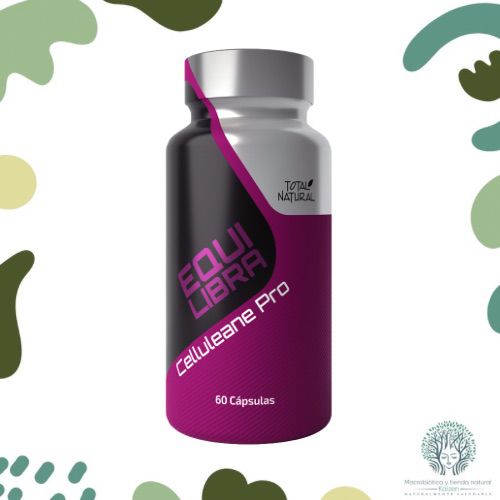 Capsulas Celluleane PRO Equilibra 60 unidades TOTAL NATURAL - Imagen principal