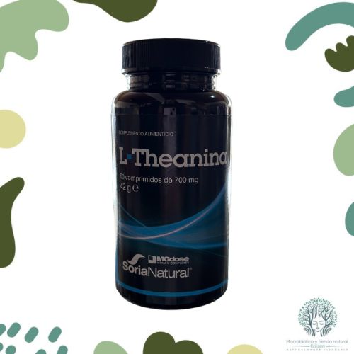 Capsulas L-Theanina 60 unidades SORIANATURAL - Imagen principal
