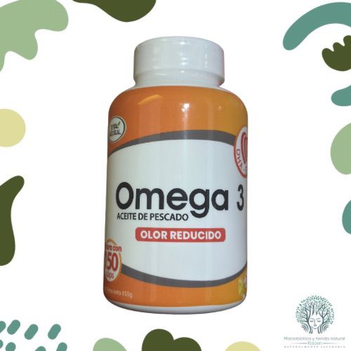 Capsulas Omega 3 aceite de pescado 150 unidades TOTAL NATURAL - Imagen principal