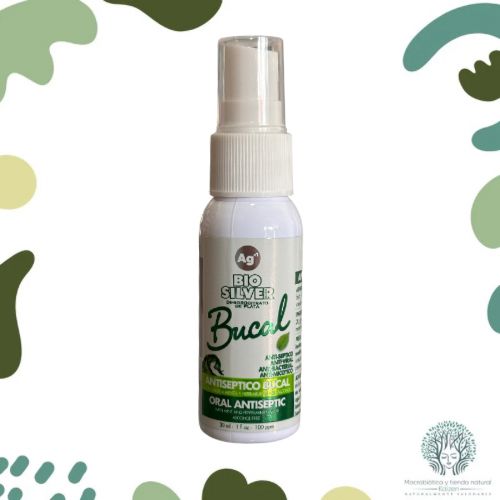 Spray Antis&eacute;ptico Bucal 30ml BIOSILVER - Imagen principal