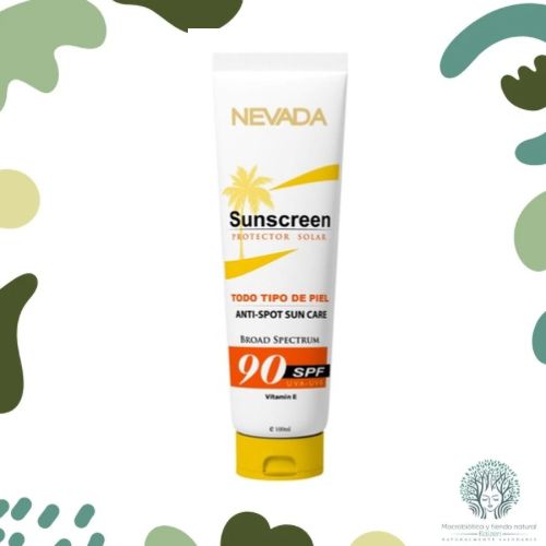 Bloqueador Solar 90 SPF 90ml NEVADA - Imagen principal