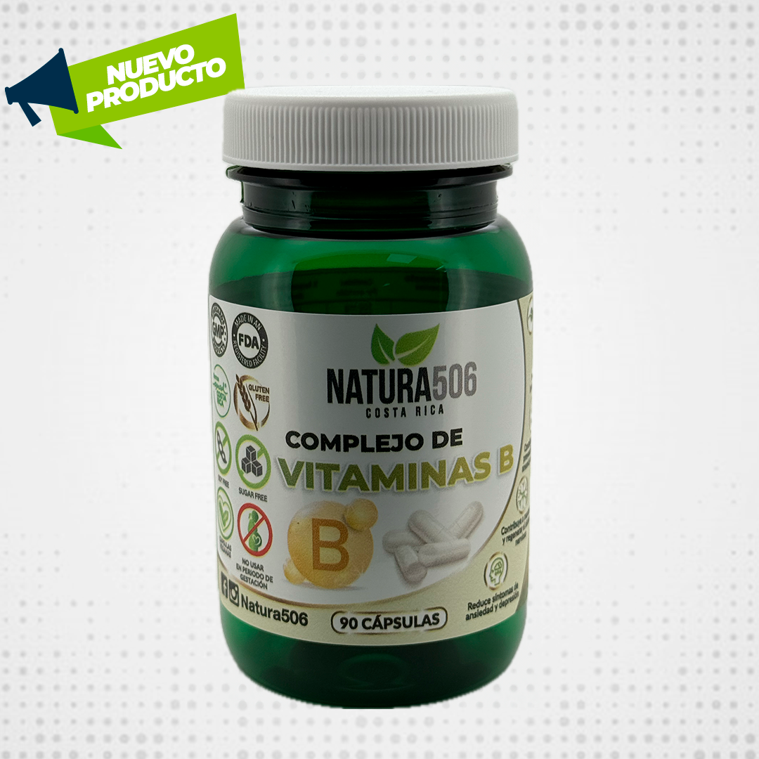 Capsulas Complejo B 90 unidades Natura506  - Imagen principal