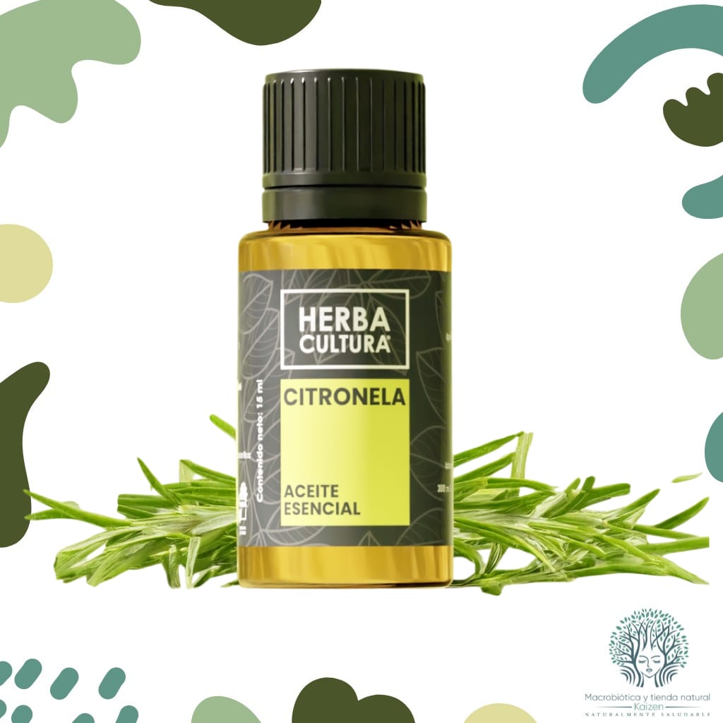 Aceite Esencial Citronela 15ml HERBA CULTURA - Imagen principal