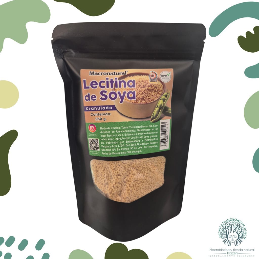 Lecitina de soya Granulada 250G MACRONATURAL - Imagen principal