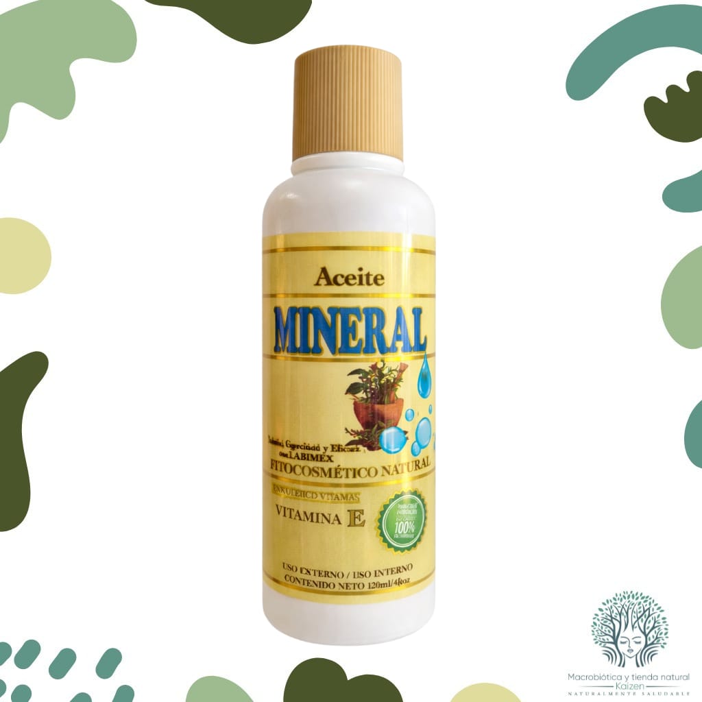 Aceite Mineral  con vitamina E 120ml LABIMEX - Imagen principal