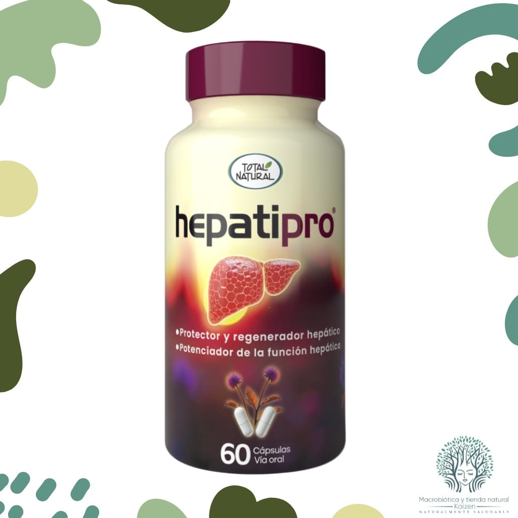 Capsulas Hepatipro 60 unidades TOTAL NATURAL