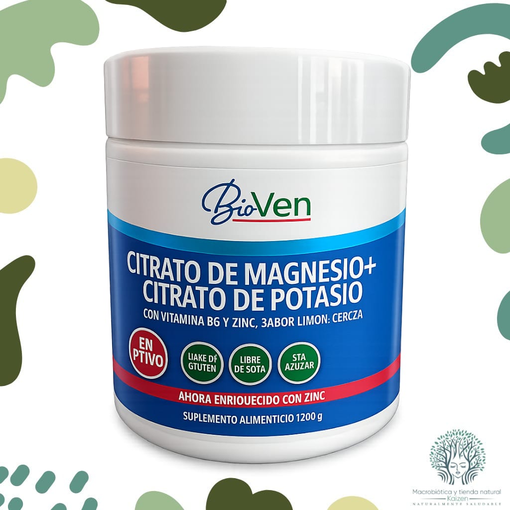 Citrato de Magnesio con Citrato de Potasio 200g BIOVEN - Imagen principal