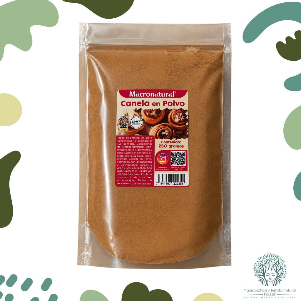 Canela en polvo 250g MACRONATURAL - Imagen principal