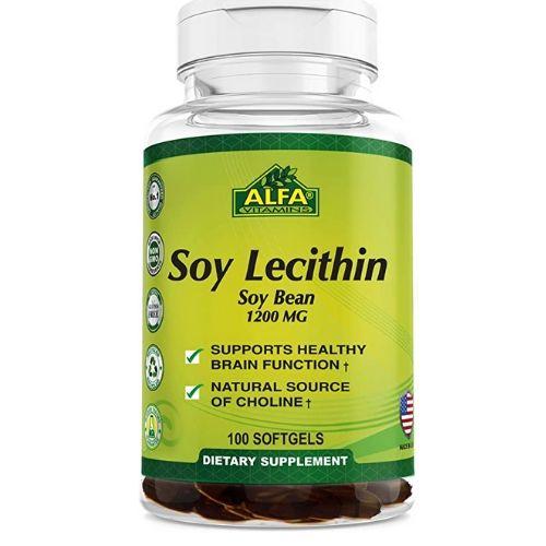 Capsulas Lecitina Soya 100 unidades ALFA - Imagen principal
