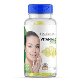 Capsulas Vitamina E400UI 100 unidades MANA - Imagen principal